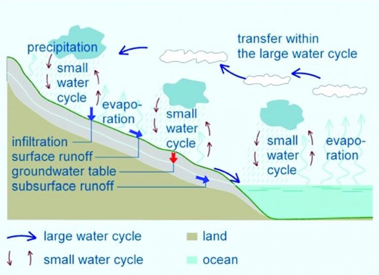 Graphic of Water Cycle