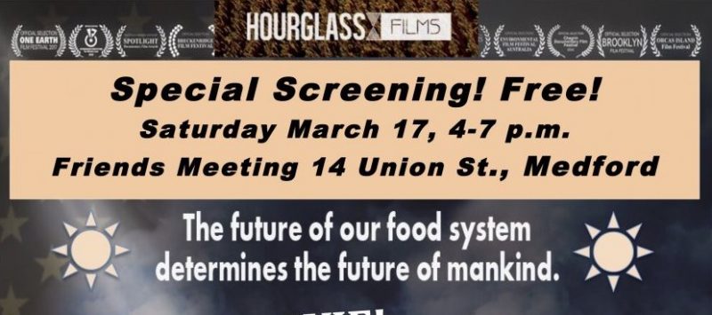 Example of Flyer for Sustainable movie screening