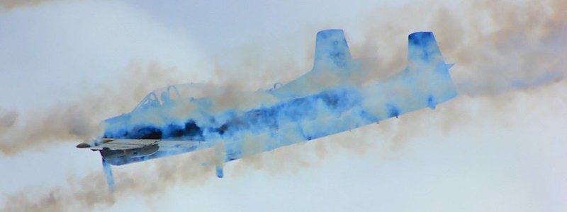 Abstract photo of military plane