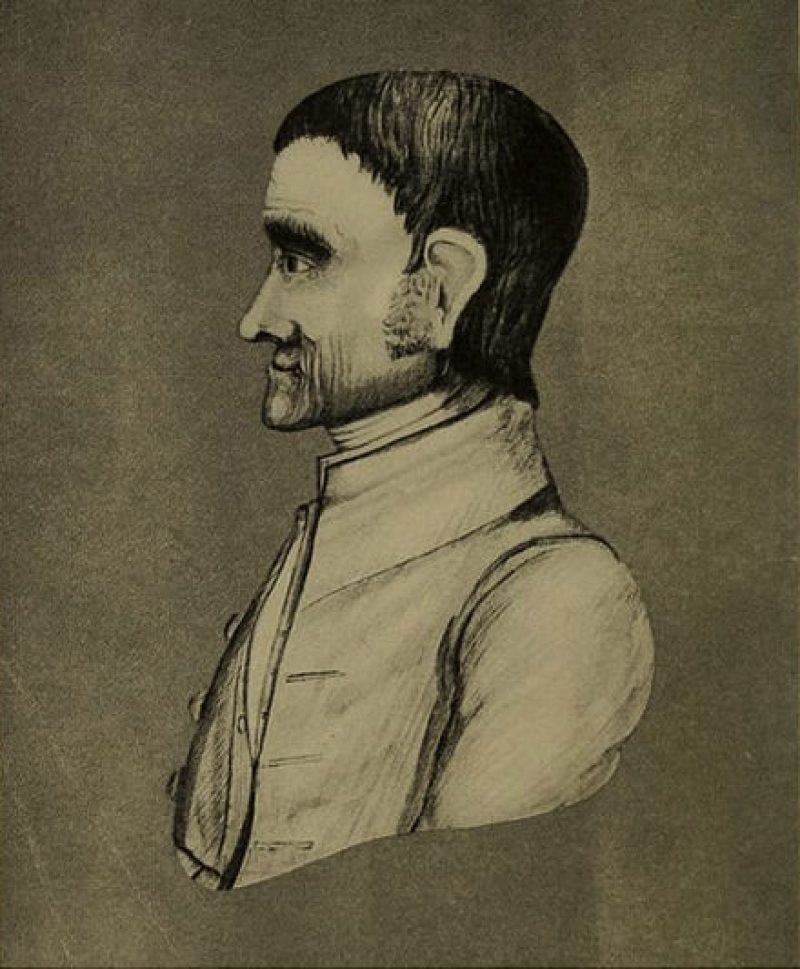 Drawing of John Woolman